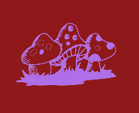 three  mushrooms t shirt